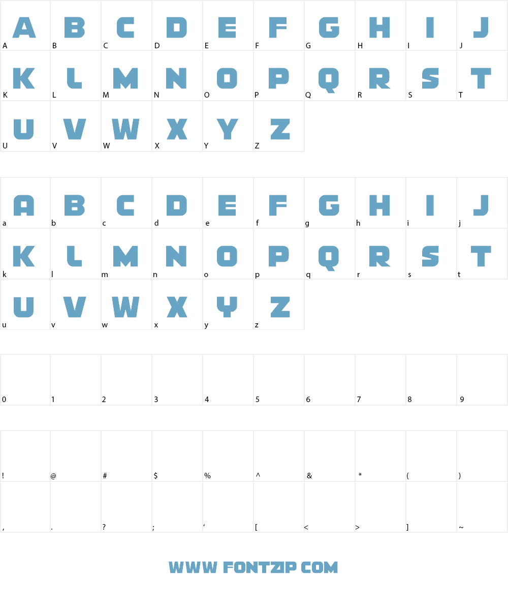 Monster Trucks Font Character